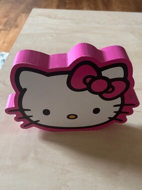 Sanrio Hello Kitty Pink and White Decorative Figure